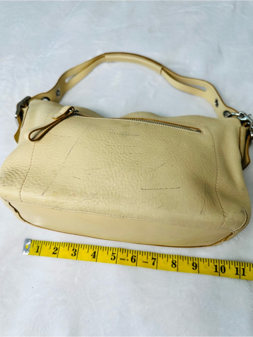 Vintage Coach Hobo Pebbled Leather Shoulder Bag - Picture 5 of 9